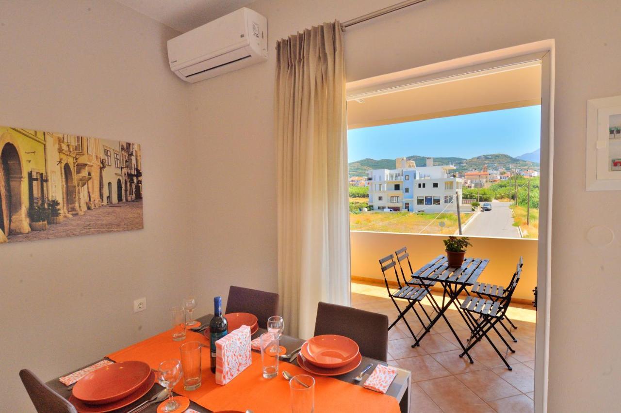 Appartement Sea Breeze à Kíssamos Extérieur photo